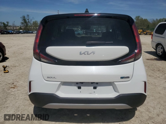 2023 Kia Soul EX with VIN KNDJ33AU9P7852654, listed as a Copart auction lot 53651205 with 51,804 mi miles and Clean Title. Bid and sale history available at carsss.com. Image 6.