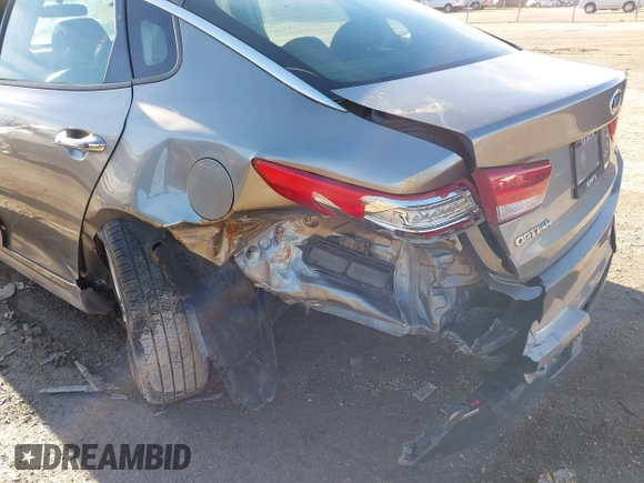 2016 Kia Optima EX with VIN 5XXGU4L36GG098749, listed as a IAAI auction lot 41191912 with 113,019 mi miles and . Bid and sale history available at DreamBid. Image 6.