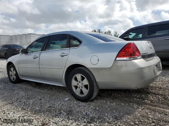 2010 Chevrolet Impala LT with VIN 2G1WB5EK1A1183208, listed as a Copart auction lot 51832825 with 156,981 mi miles and Salvage Title. Bid and sale history available at carsss.com. Image 2.
