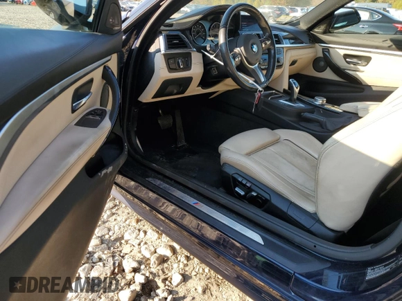 2018 BMW 4 Series 440i xDrive z VIN WBA4W9C54JAF93952, wystawiony jako Copart lot #75808484 z przebiegiem 80 135 mil mil oraz Szkoda całkowita • Salvage title. Historia ofert i sprzedaży dostępna na DreamBid. Obrazek 8.