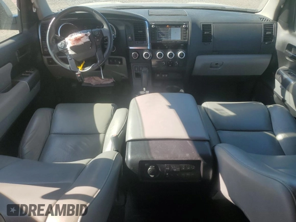 2020 Toyota Sequoia SR5 with VIN 5TDBY5G16LS180065, listed as a Copart auction lot 85487764 with 53,499 mi miles and Salvage Title. Bid and sale history available at carsss.com. Image 8.