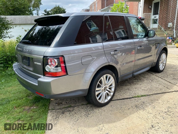 2012 Land Rover Range Rover Sport HSE Lux with VIN SALSK2D41CA745469, listed as a Copart auction lot 65707945 with 134,608 mi miles and Clean title. Bid and sale history available at DreamBid. Image 4.