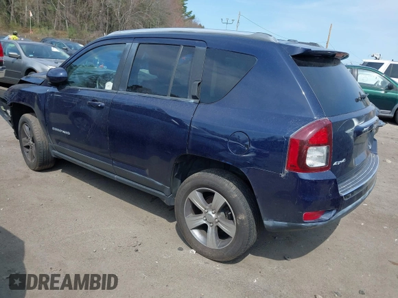2017 Jeep Compass High Altitude with VIN 1C4NJDEB2HD129740, listed as a IAAI auction lot 42071775 with 144,988 mi miles and . Bid and sale history available at DreamBid. Image 3.