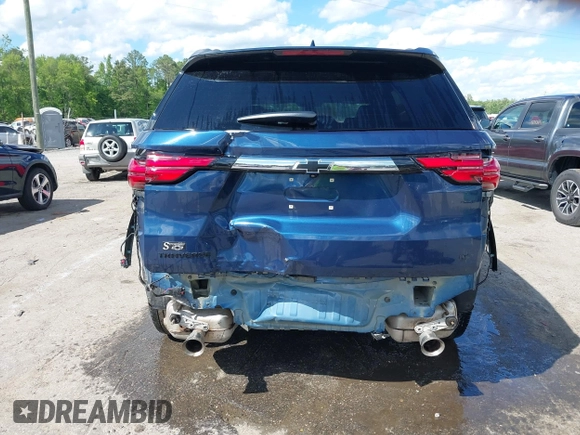 2022 Chevrolet Traverse LT with VIN 1GNERHKW7NJ192120, listed as a IAAI auction lot 42169520 with 83,034 mi miles and . Bid and sale history available at DreamBid. Image 16.