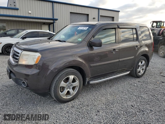 2012 Honda Pilot EX-L with VIN 5FNYF4H60CB016206, listed as a Copart auction lot 51172215 with 191,421 mi miles and Salvage Title. Bid and sale history available at carsss.com. Image 1.