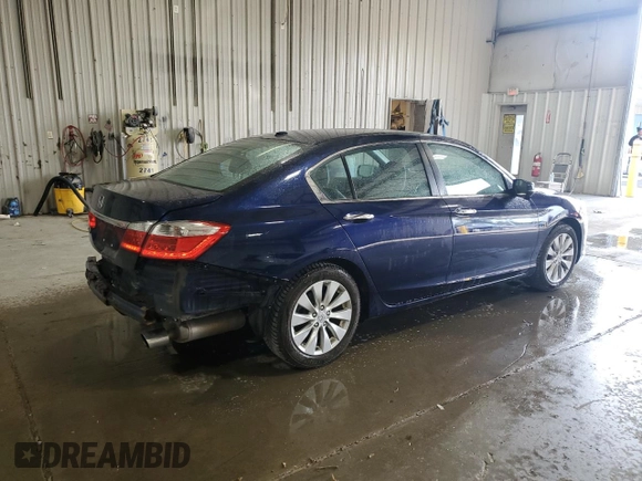 2015 Honda Accord EX-L with VIN 1HGCR2F87FA242882, listed as a Copart auction lot 60614275 with 140,304 mi miles and Salvage title. Bid and sale history available at DreamBid. Image 3.