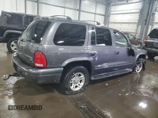 2003 Dodge Durango SLT Plus z VIN 1D4HS58N93F507834, wystawiony jako Copart lot #44948525 z przebiegiem 214 267 mil mil oraz Szkoda całkowita • Salvage title. Historia ofert i sprzedaży dostępna na DreamBid. Obrazek 3.