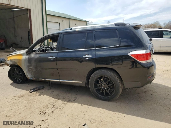 2011 Toyota Highlander Limited with VIN 5TDDK3EH7BS058277, listed as a Copart auction lot 54341375 with 0 mi miles and Non Repairable. Bid and sale history available at carsss.com. Image 2.
