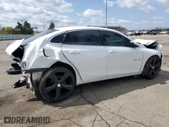 2017 Chevrolet Malibu LT with VIN 1G1ZE5ST2HF268496, listed as a Copart auction lot 52694745 with 127,917 mi miles and Salvage Title. Bid and sale history available at DreamBid. Image 3.