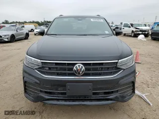 2023 Volkswagen Tiguan SE R-Line Black with VIN 3VVCB7AX1PM122483, listed as a Copart auction lot 42563035 with 22,054 mi miles and Salvage Title. Bid and sale history available at carsss.com. Image 5.