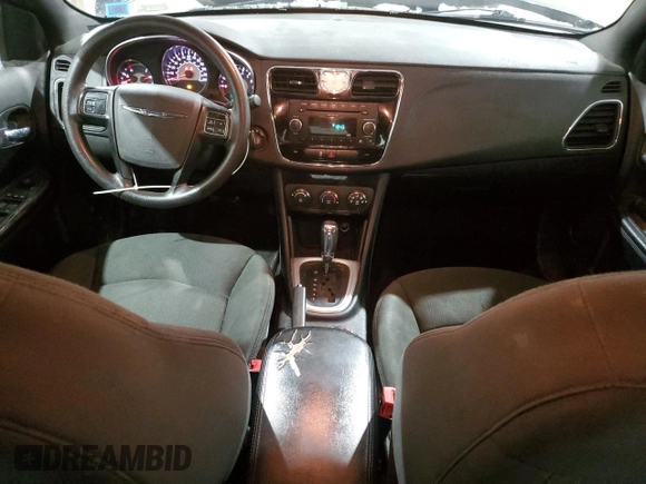 2011 Chrysler 200 LX with VIN 1C3BC4FB6BN566772, listed as a Copart auction lot 45026305 with 212,306 mi miles and Salvage Title. Bid and sale history available at carsss.com. Image 8.