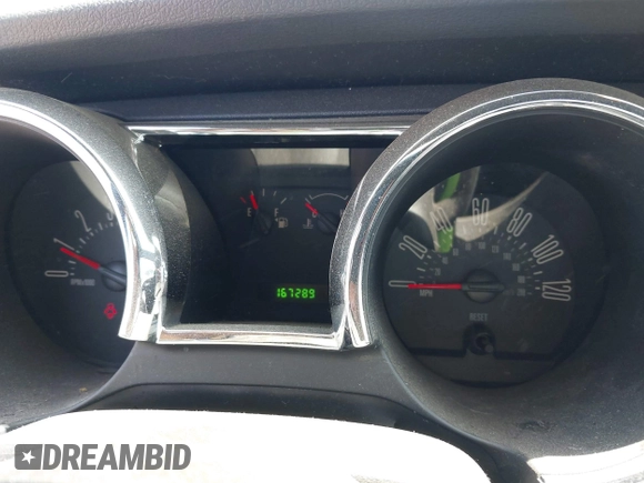 2007 Ford Mustang Deluxe with VIN 1ZVFT80N475280060, listed as a IAAI auction lot 42549286 with 167,289 mi miles and . Bid and sale history available at DreamBid. Image 7.