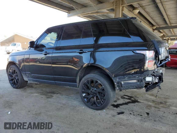 2019 Land Rover Range Rover HSE with VIN SALGS2SV7KA543459, listed as a Copart auction lot 50361955 with 54,538 mi miles and Salvage Title. Bid and sale history available at DreamBid. Image 2.
