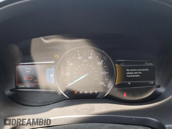 2018 Ford Explorer XLT with VIN 1FM5K7D88JGA52781, listed as a Copart auction lot 60280685 with 59,687 mi miles and Salvage title. Bid and sale history available at DreamBid. Image 9.