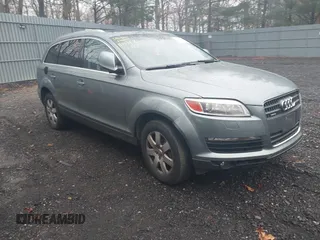 2007 Audi Q7 Premium with VIN WA1BY74L07D053602, listed as a IAAI auction lot 41942793 with 146,125 mi miles and . Bid and sale history available at DreamBid. Image 1.