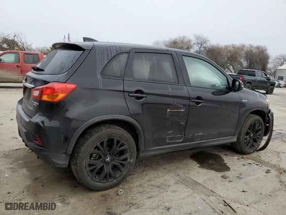 2018 Mitsubishi Outlander Sport ES 2.0 with VIN JA4AP3AUXJZ023487, listed as a Copart auction lot 43804475 with 52,200 mi miles and Salvage Title. Bid and sale history available at carsss.com. Image 3.