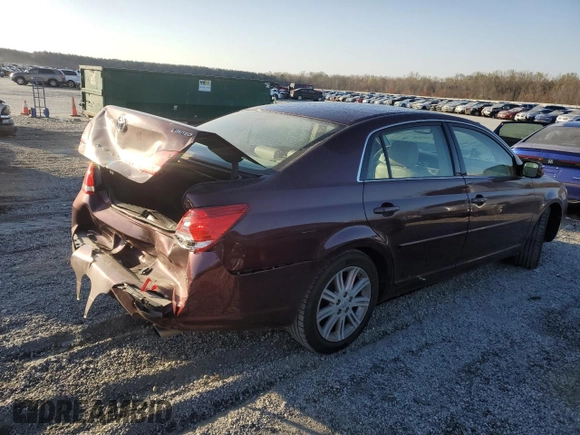 2007 Toyota Avalon XL with VIN 4T1BK36B07U197375, listed as a Copart auction lot 50163585 with 80,143 mi miles and Clean Title. Bid and sale history available at carsss.com. Image 3.