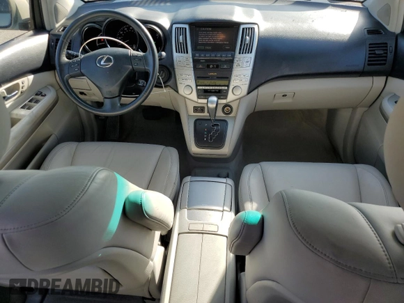 2006 Lexus RX 400h z VIN JTJHW31U760043860, wystawiony jako Copart lot #58057015 z przebiegiem 97 618 mil mil oraz Szkoda całkowita • Salvage title. Historia ofert i sprzedaży dostępna na DreamBid. Obrazek 8.
