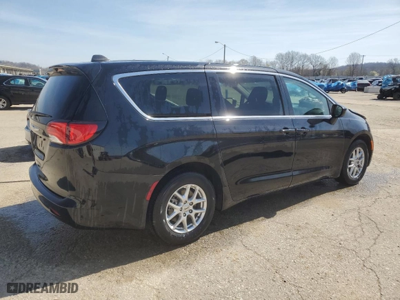 2024 Chrysler Voyager LX with VIN 2C4RC1CG6RR186403, listed as a Copart auction lot 51158995 with 24,682 mi miles and Clean Title. Bid and sale history available at carsss.com. Image 3.