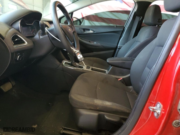 2017 Chevrolet Cruze LS with VIN 1G1BC5SM1H7190321, listed as a Copart auction lot 49406775 with 124,106 mi miles and Salvage Title. Bid and sale history available at carsss.com. Image 7.