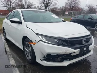 2020 Honda Civic LX with VIN 2HGFC2F66LH510069, listed as a IAAI auction lot 41860480 with 43,639 mi miles and . Bid and sale history available at DreamBid. Image 1.