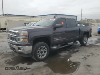 2015 Chevrolet Silverado 1500 LT with VIN 3GCPCREH8FG223173, listed as a Copart auction lot 50345735 with 197,319 mi miles and Salvage Title. Bid and sale history available at DreamBid. Image 1.