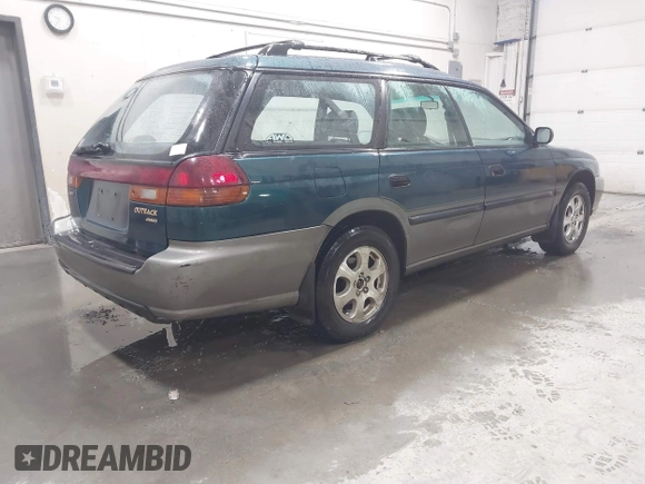 1998 Subaru Legacy Outback with VIN 4S3BG6855W7648585, listed as a IAAI auction lot 41295413 with 110,279 mi miles and . Bid and sale history available at DreamBid. Image 4.
