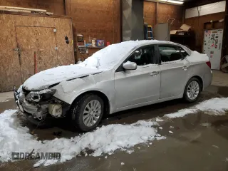 2008 Subaru Impreza Sedan (Natl) i w/Premium Pkg with VIN JF1GE61698G503203, listed as a Copart auction lot 87716435 with 160,884 mi miles and Salvage Title. Bid and sale history available at carsss.com. Image 1.