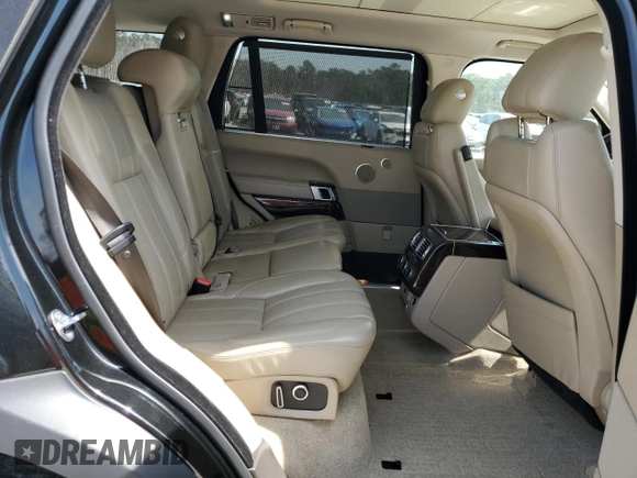 2016 Land Rover Range Rover Supercharged z VIN SALGS3EF9GA252673, wystawiony jako Copart lot #48570495 z przebiegiem 103 593 mil mil oraz Czysty tytuł • Clean title. Historia ofert i sprzedaży dostępna na DreamBid. Obrazek 12.