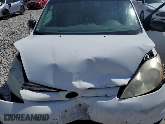 2010 Toyota Sienna CE with VIN 5TDKK4CC2AS324534, listed as a Copart auction lot 53949045 with 228,946 mi miles and Clean Title. Bid and sale history available at DreamBid. Image 12.