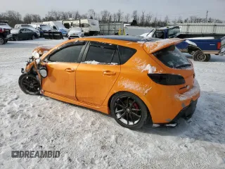 2011 Mazda 3 Mazdaspeed3 Sport with VIN JM1BL1K43B1444170, listed as a Copart auction lot 45058715 with Not Provided miles and Salvage Title. Bid and sale history available at DreamBid. Image 2.