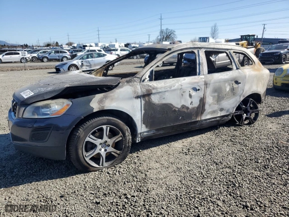 2012 Volvo XC60 3.0L with VIN YV4902DZ3C2320818, listed as a Copart auction lot 48067105 with 0 mi miles and Salvage Title. Bid and sale history available at carsss.com. Image 1.