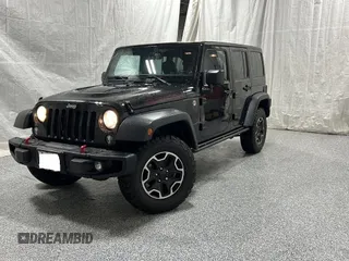 2014 Jeep Wrangler Unlimited Rubicon X with VIN 1C4HJWFG2EL312737, listed as a Copart auction lot 56547735 with 121,477 mi miles and Clean title. Bid and sale history available at DreamBid. Image 2.