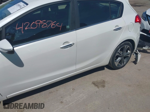 2016 Kia Forte EX with VIN KNAFX5A84G5628970, listed as a IAAI auction lot 42098764 with 92,003 mi miles and . Bid and sale history available at DreamBid. Image 15.