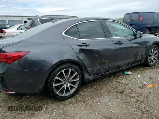 2015 Acura TLX Technology with VIN 19UUB3F57FA008214, listed as a Copart auction lot 58093535 with 106,741 mi miles and Salvage title. Bid and sale history available at DreamBid. Image 13.