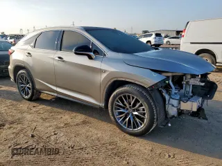2021 Lexus RX 350 F Sport with VIN 2T2YZMDA1MC299525, listed as a Copart auction lot 60696385 with 41,633 mi miles and Salvage title. Bid and sale history available at DreamBid. Image 4.