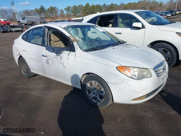 2010 Hyundai Elantra GLS with VIN KMHDU4AD6AU847545, listed as a IAAI auction lot 41684206 with 142,133 mi miles. Bid and sale history available at carsss.com. Image 1.