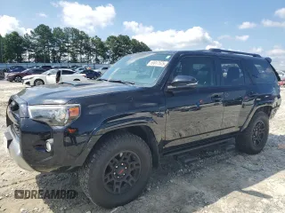 2019 Toyota 4Runner SR5 with VIN JTEBU5JR6K5687378, listed as a Copart auction lot 59917575 with 85,003 mi miles and Salvage title. Bid and sale history available at DreamBid. Image 1.