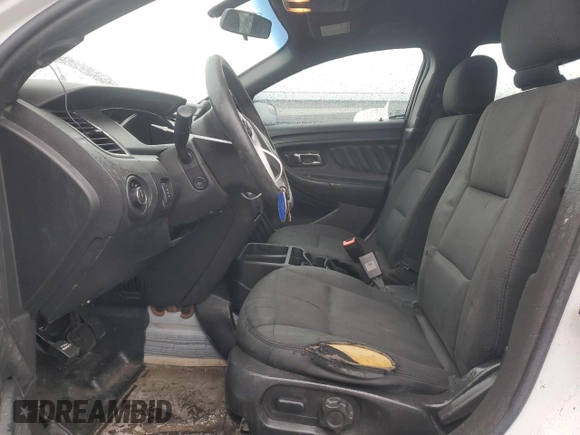 2014 Ford Police Interceptor with VIN 1FAHP2L83EG138213, listed as a Copart auction lot 83946044 with 130,742 mi miles and Salvage title. Bid and sale history available at DreamBid. Image 7.