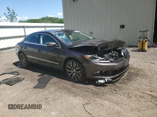 2014 Volkswagen CC VR6 Executive 4Motion with VIN WVWGU7AN3EE539874, listed as a Copart auction lot 61742974 with 124,358 mi miles and Salvage Title. Bid and sale history available at carsss.com. Image 4.