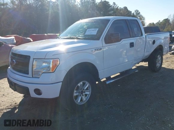 2014 Ford F-150 XL with VIN 1FTFX1EF1EFB73703, listed as a IAAI auction lot 41576855 with 122,721 mi miles. Bid and sale history available at carsss.com. Image 17.