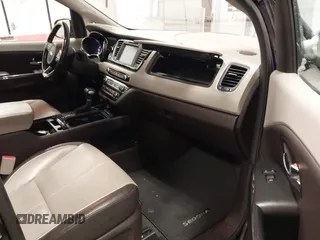 2018 Kia Sedona SX-L with VIN KNDME5C15J6396705, listed as a IAAI auction lot 41500453 with 102,636 mi miles. Bid and sale history available at carsss.com. Image 5.