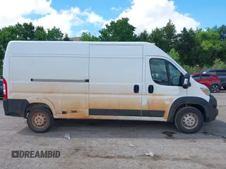 2023 Ram ProMaster Cargo with VIN 3C6LRVDGXPE541587, listed as a IAAI auction lot 42218217 with 65,963 mi miles and . Bid and sale history available at carsss.com. Image 13.