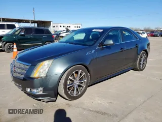 2010 Cadillac CTS Premium with VIN 1G6DS5EV9A0104827, listed as a Copart auction lot 49387635 with 81,813 mi miles and Salvage title. Bid and sale history available at DreamBid. Image 1.