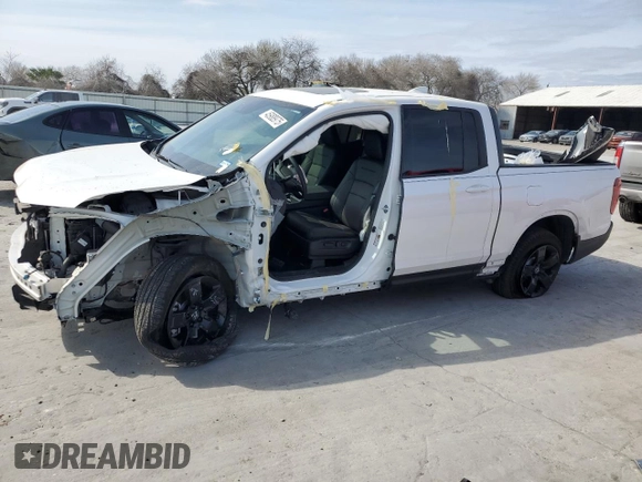 2024 Honda Ridgeline Black Edition with VIN 5FPYK3F80RB002574, listed as a Copart auction lot 45988975 with 3,682 mi miles and Salvage title. Bid and sale history available at DreamBid. Image 1.