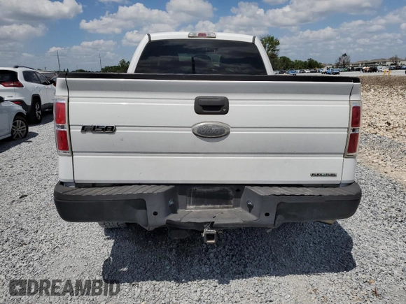 2011 Ford F-150 XL with VIN 1FTEX1CM9BFC63237, listed as a Copart auction lot 41920575 with 215,669 mi miles and Salvage Title. Bid and sale history available at carsss.com. Image 6.