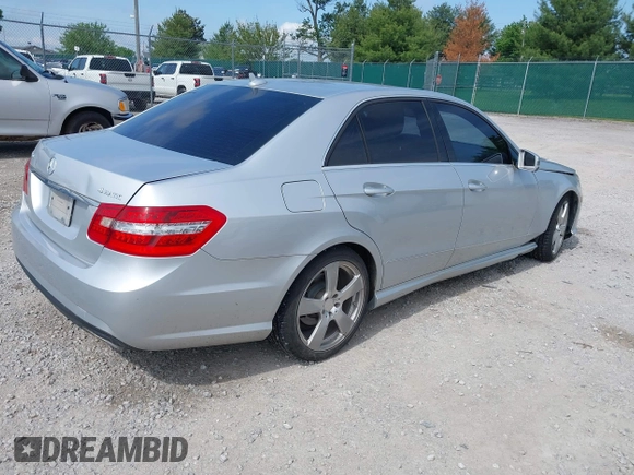 2011 Mercedes-Benz E 350 Luxury with VIN WDDHF8HB8BA482869, listed as a IAAI auction lot 42263938 with 86,310 mi miles and . Bid and sale history available at DreamBid. Image 4.