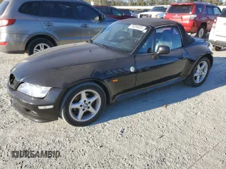 1998 BMW 3 Series 2.8L with VIN 4USCJ3325WLB62588, listed as a Copart auction lot 76394924 with 126,025 mi miles and Salvage Title. Bid and sale history available at carsss.com. Image 1.