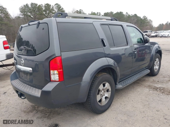 2012 Nissan Pathfinder SV with VIN 5N1AR1NN2CC602000, listed as a IAAI auction lot 41139657 with 161,028 mi miles. Bid and sale history available at carsss.com. Image 4.
