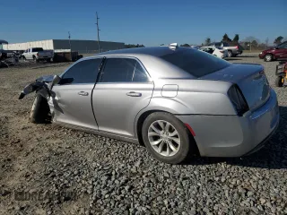 2015 Chrysler 300 Limited with VIN 2C3CCAAGXFH853830, listed as a Copart auction lot 46815245 with 0 mi miles and Salvage Title. Bid and sale history available at carsss.com. Image 2.